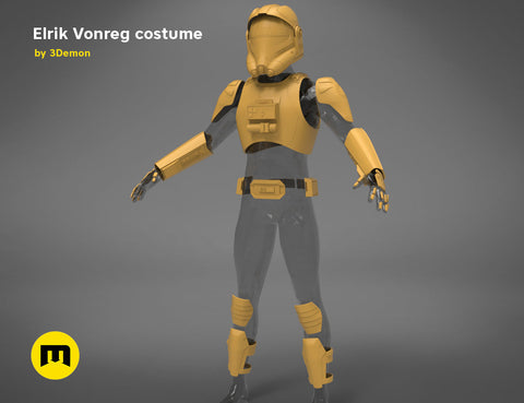 Major Elrik Vonreg's armor