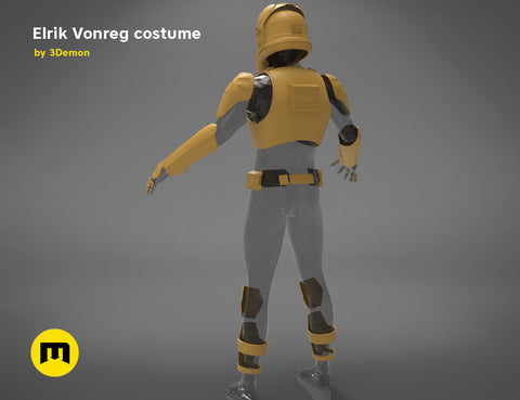 Major Elrik Vonreg's armor