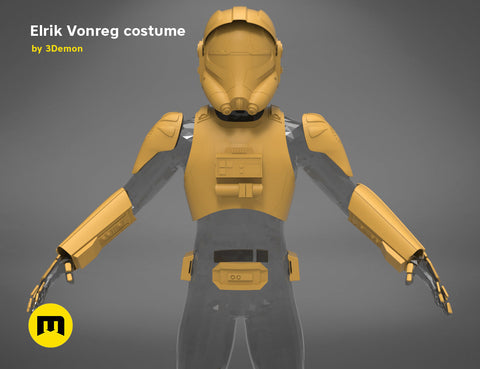 Major Elrik Vonreg's armor