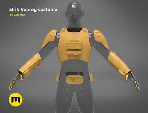 Major Elrik Vonreg's armor