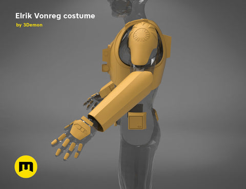 Major Elrik Vonreg's armor