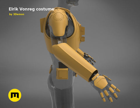 Major Elrik Vonreg's armor