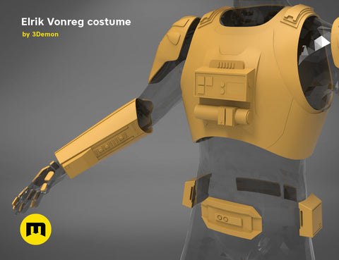 Major Elrik Vonreg's armor