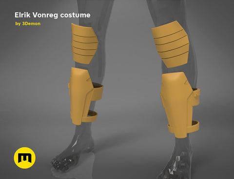 Major Elrik Vonreg's armor