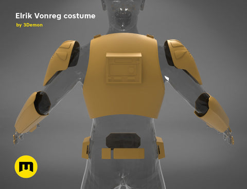 Major Elrik Vonreg's armor