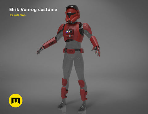 Major Elrik Vonreg's armor