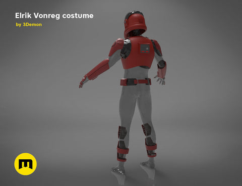Major Elrik Vonreg's armor