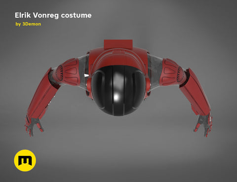 Major Elrik Vonreg's armor