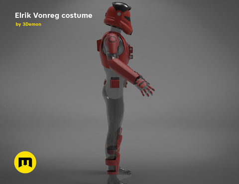 Major Elrik Vonreg's armor
