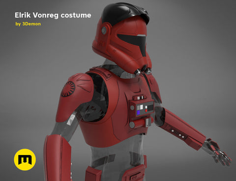 Major Elrik Vonreg's armor