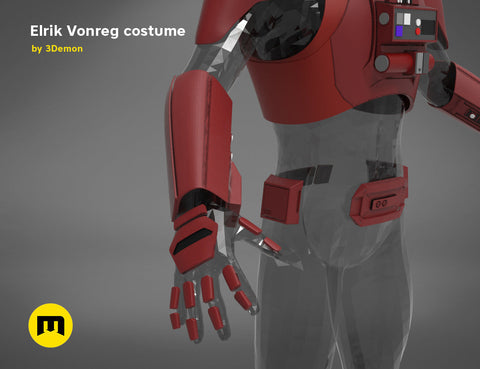 Major Elrik Vonreg's armor