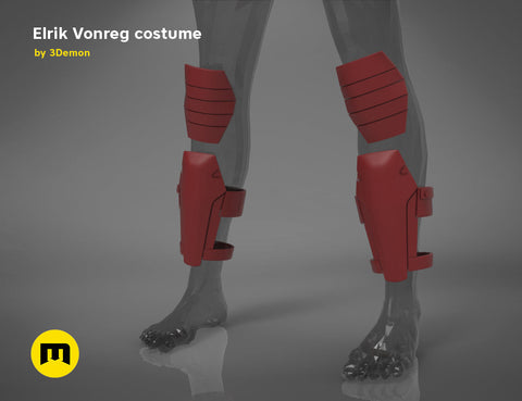 Major Elrik Vonreg's armor