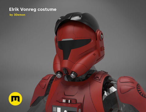 Major Elrik Vonreg's armor