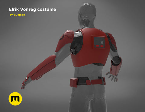 Major Elrik Vonreg's armor