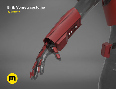 Major Elrik Vonreg's armor