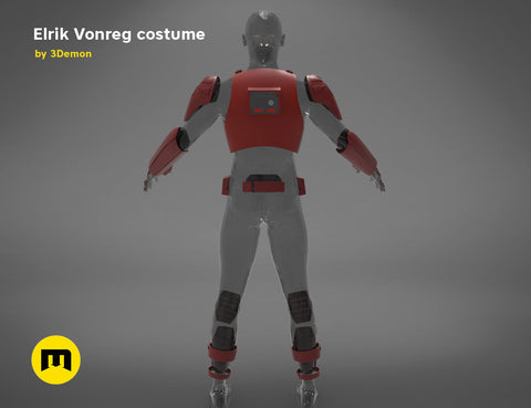 Major Elrik Vonreg's armor