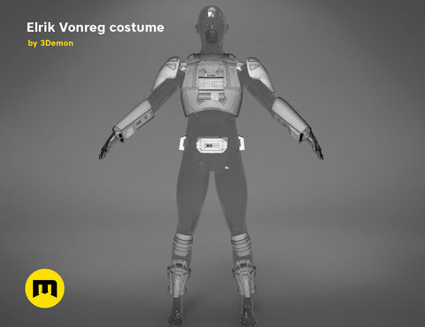 Major Elrik Vonreg's armor