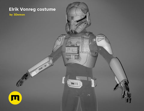 Major Elrik Vonreg's armor