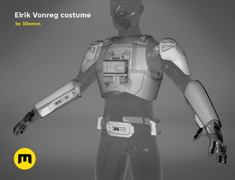 Major Elrik Vonreg's armor