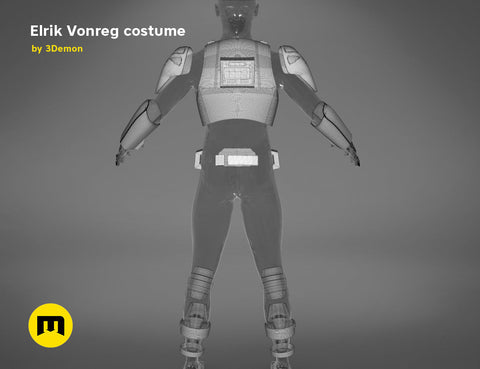 Major Elrik Vonreg's armor