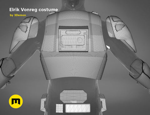 Major Elrik Vonreg's armor
