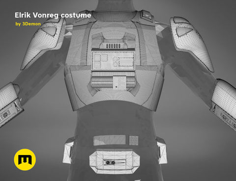 Major Elrik Vonreg's armor