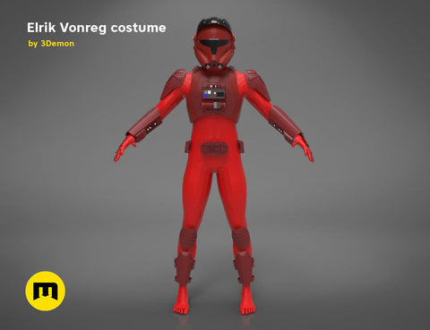 Major Elrik Vonreg's armor