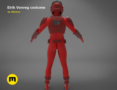 Major Elrik Vonreg's armor