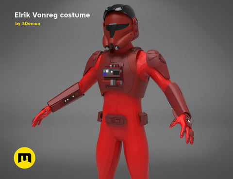 Major Elrik Vonreg's armor