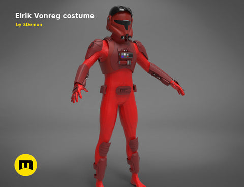 Major Elrik Vonreg's armor