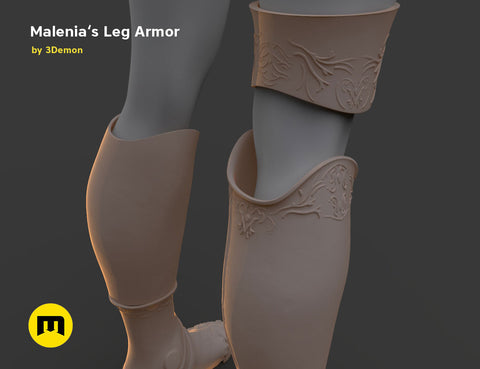 Elden Ring - Malenia's Leg Armor