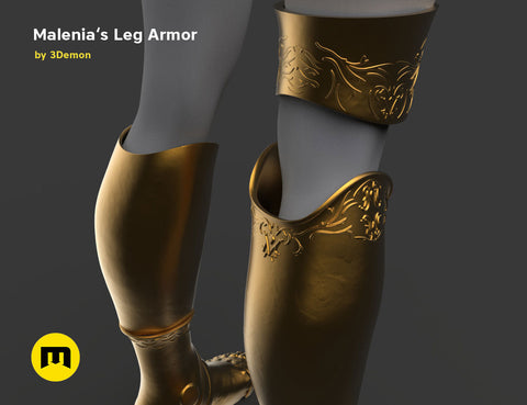 Elden Ring - Malenia's Leg Armor