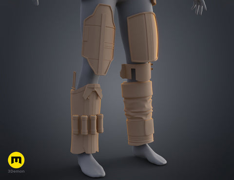 Mandalorian Armor Helmet and Weapons