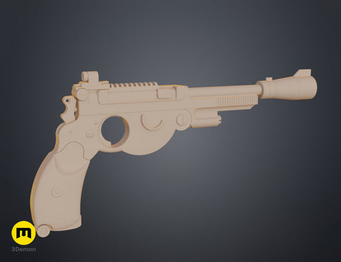 Mandalorian Armor Helmet and Weapons