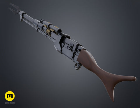 Mandalorian Armor Helmet and Weapons