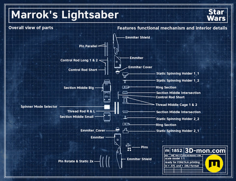 Marrok's Lightsaber - Ahsoka