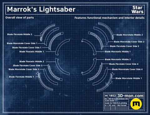 Marrok's Lightsaber - Ahsoka
