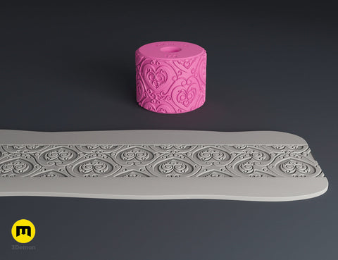 Valentine's Day Texture Rollers