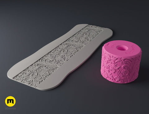 Valentine's Day Texture Rollers