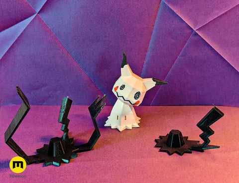 Mimikyu Low Poly Pokemon