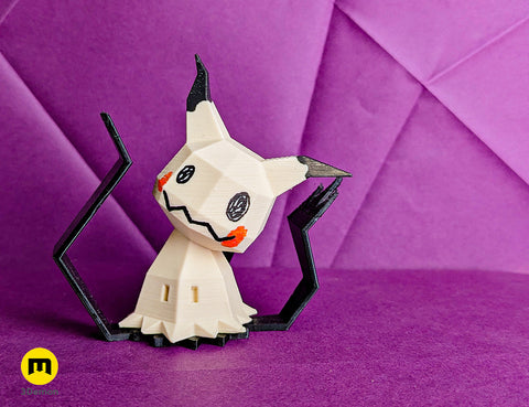 Mimikyu Low Poly Pokemon