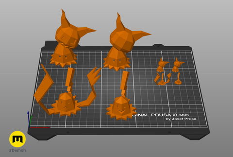 Mimikyu Low Poly Pokemon