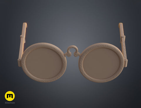 Mizu's glasses - Blue Eye Samurai