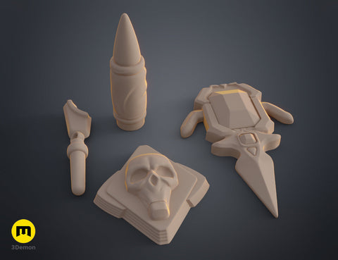 Mad Moxxi cosplay accessories - Borderlands