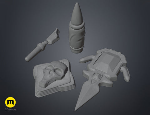 Mad Moxxi cosplay accessories - Borderlands
