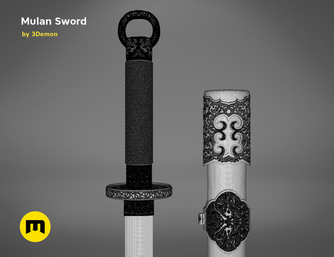 Mulan Sword and Sheath