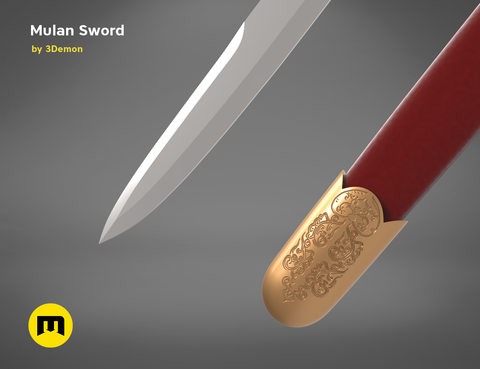 Mulan Sword and Sheath
