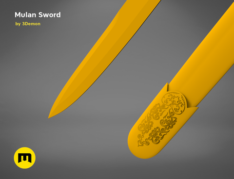 Mulan Sword and Sheath