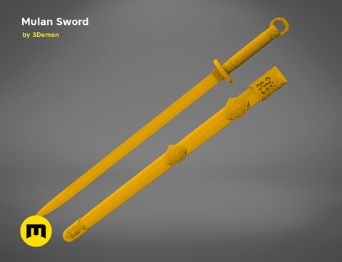 Mulan Sword and Sheath