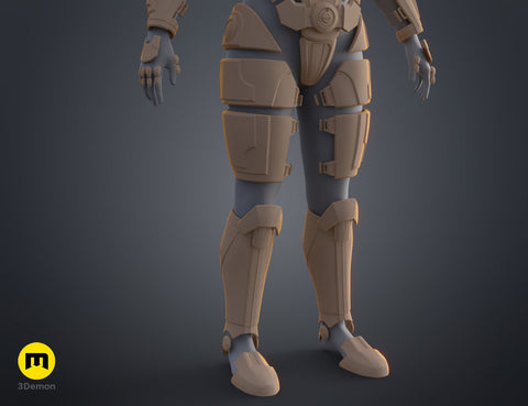 N7 Female Shepard Armor - Mass Effect